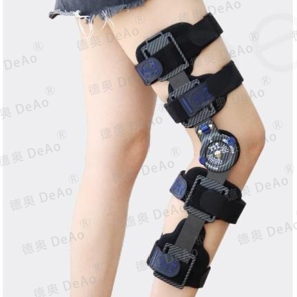 DA334-8  護(hù)膝(帶鎖定，碳纖，支條可調(diào)節(jié))